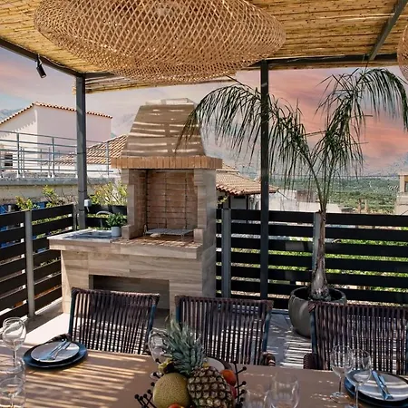 Holiday home Elegant Roof Deck House With Jacuzzi Episkopi (Rethymno)